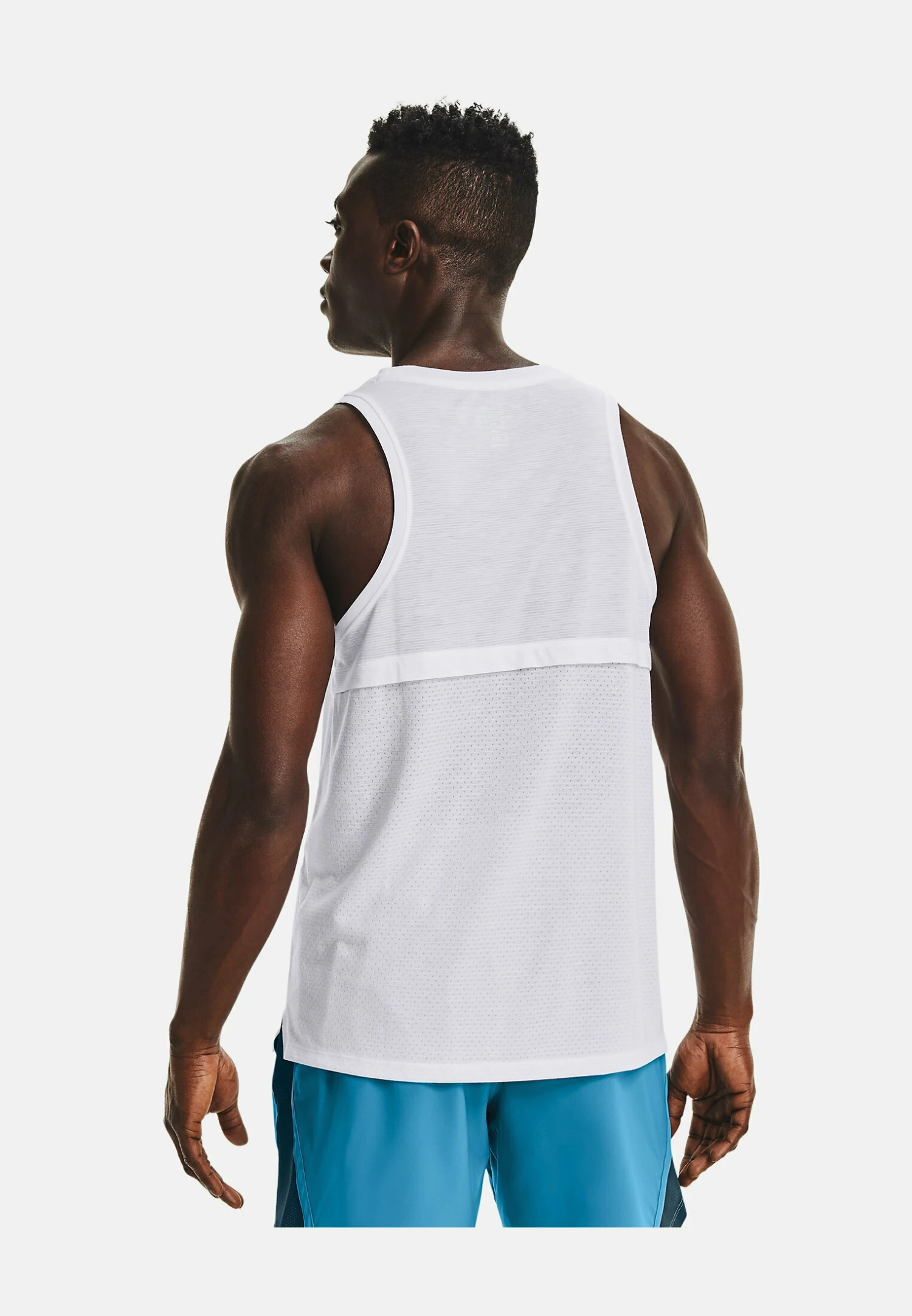 Under Armour Streaker Singlet - Top - White - Image 3