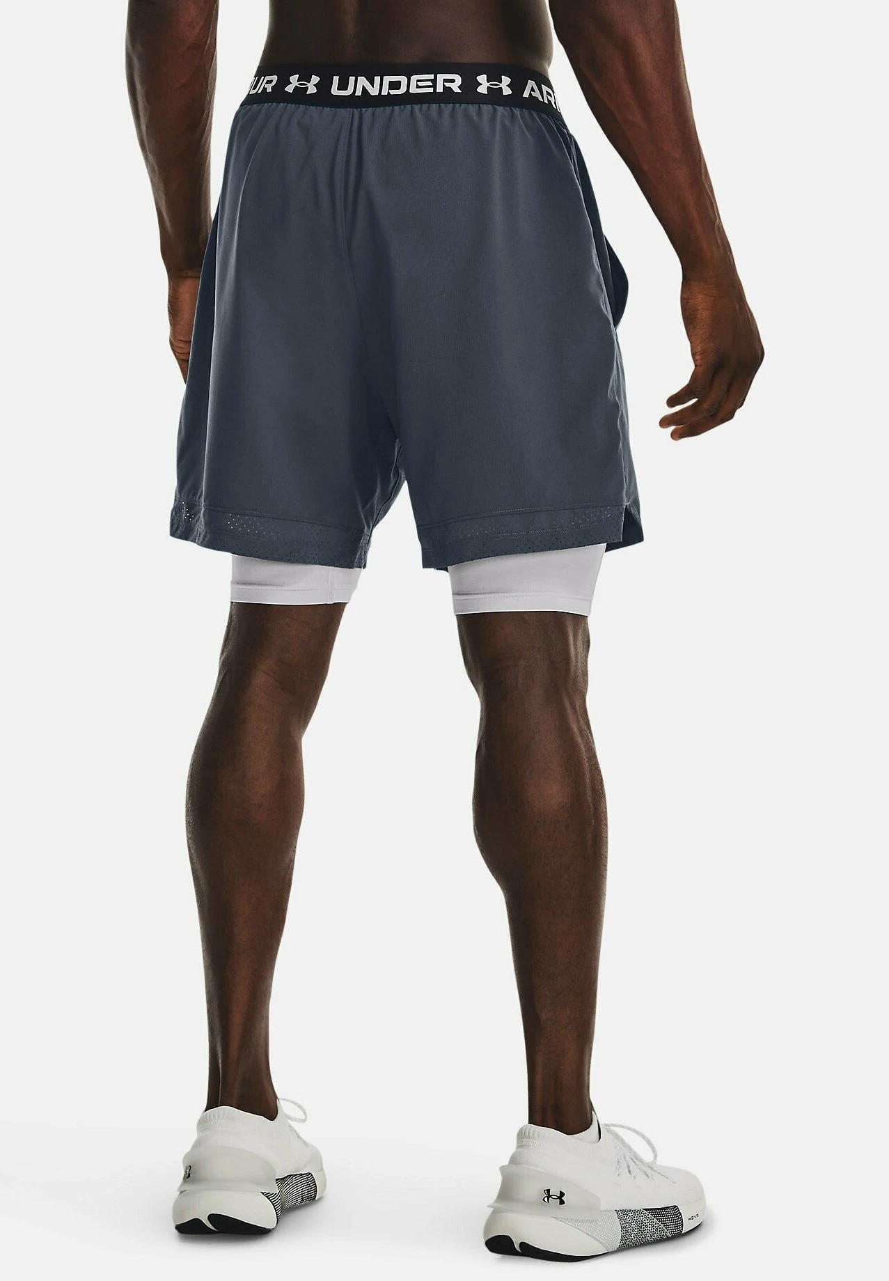 Under Armour Vanish- Sports Shorts - Downpour Gray - Image 3