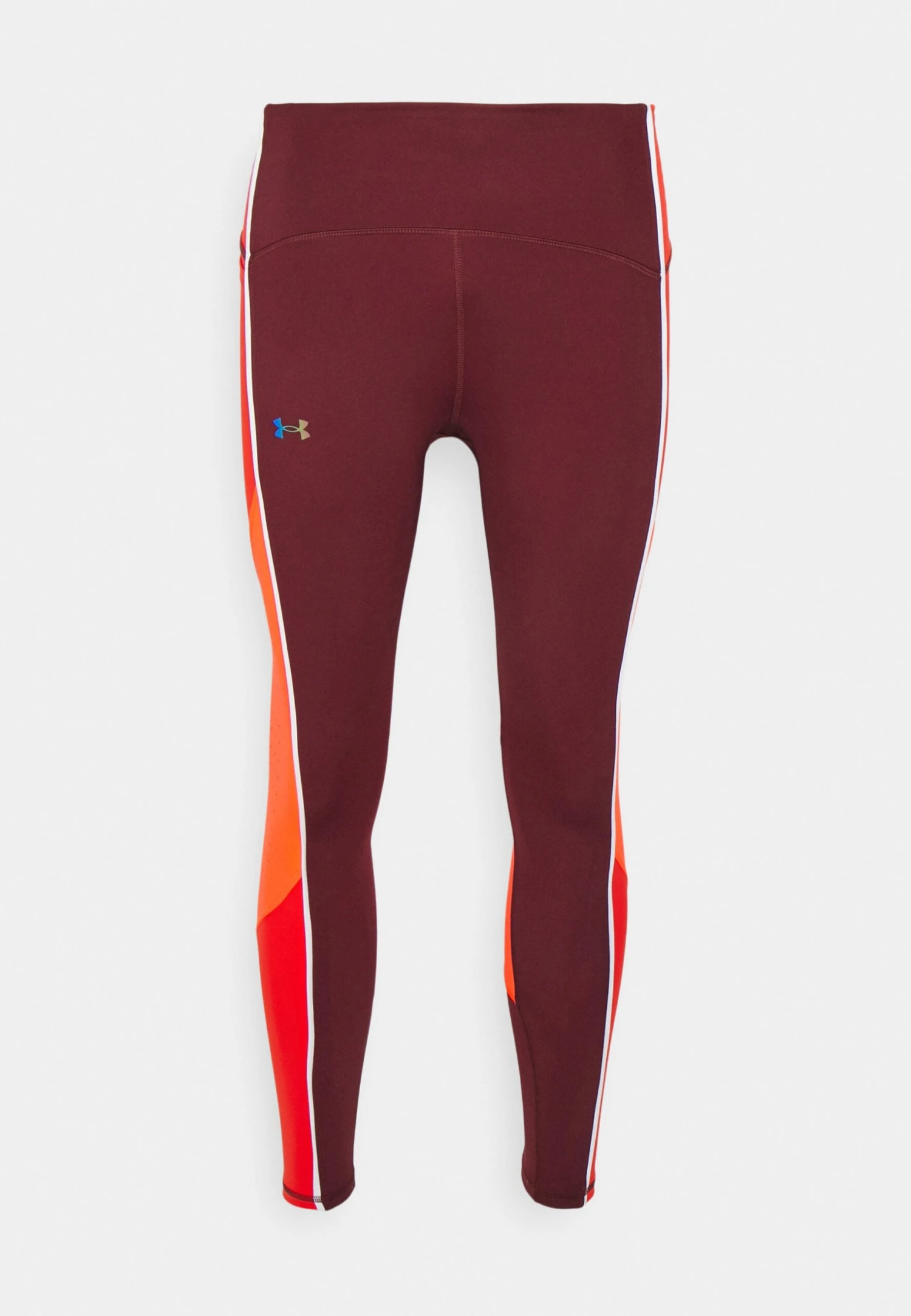 Under Armour Rush Ankle Leg - Leggings - Chestnut RedRadio RedIridescent - Image 6