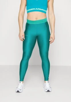 Under Armour Leggings - Coastal Teal/Birdie Green