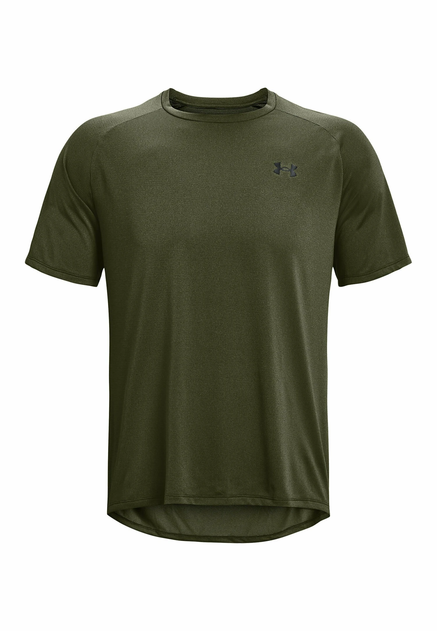 Under Armour Novelty Tech 2.0 Trainings - Print T-Shirt - Marine Od Green - Image 4