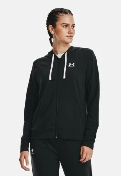 Under Armour Rival Terry Fz - Zip-Up Sweatshirt - Black