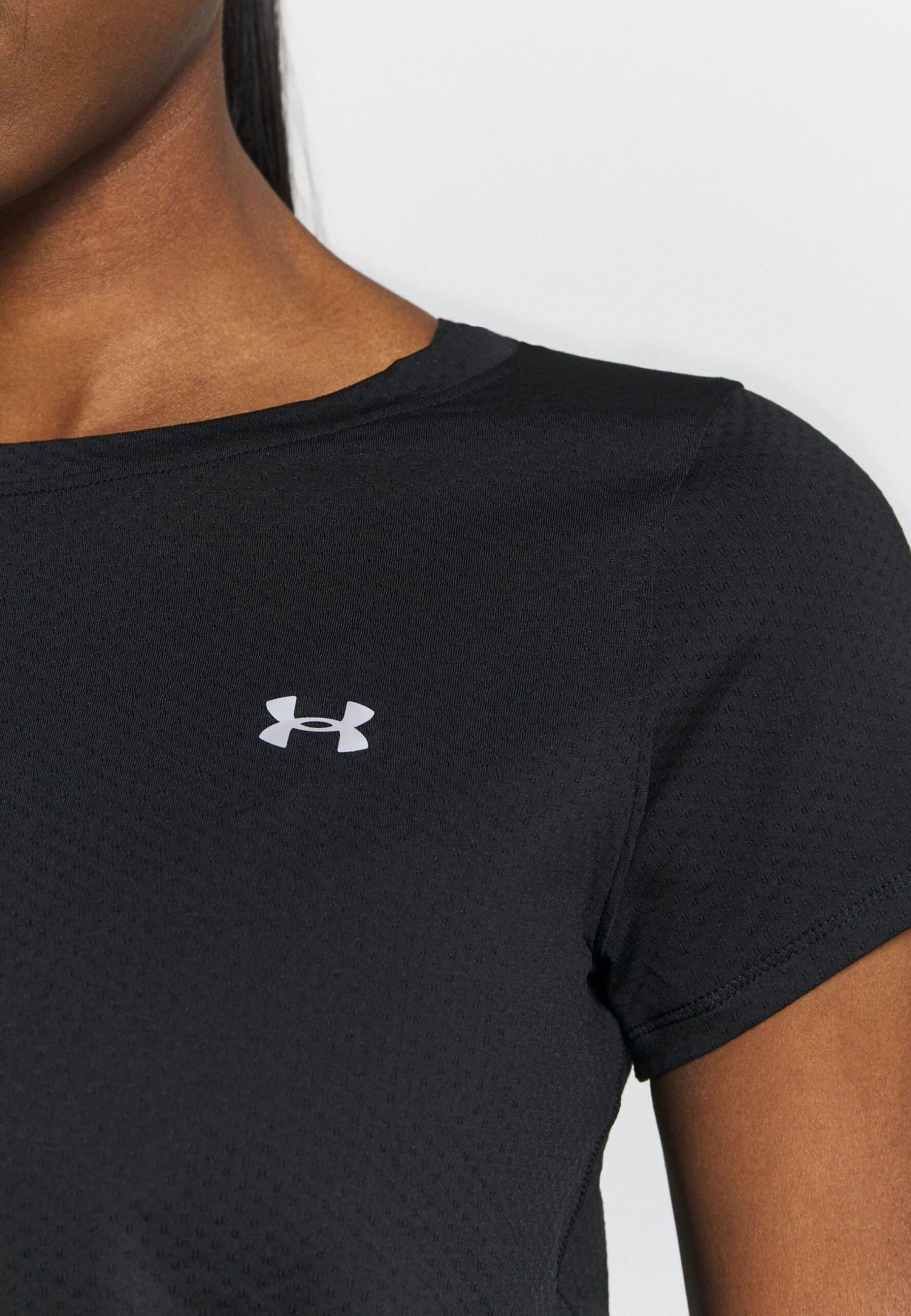 Under Armour Hg Ss-Pnk - Sports T-Shirt - Black - Image 6