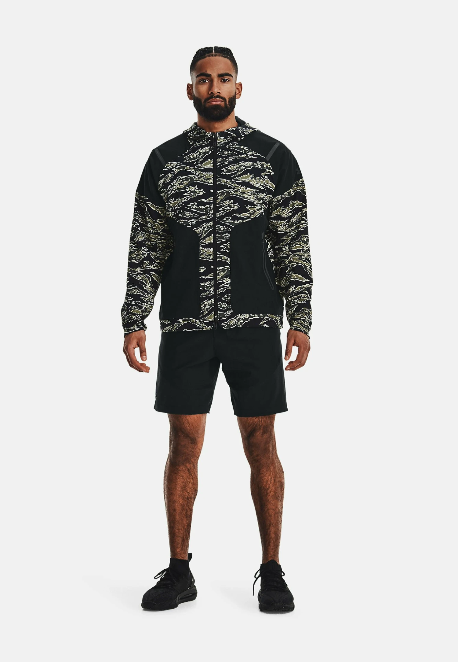 Under Armour Ua Unstoppable Hybrid- Sports Shorts - Black - Image 2