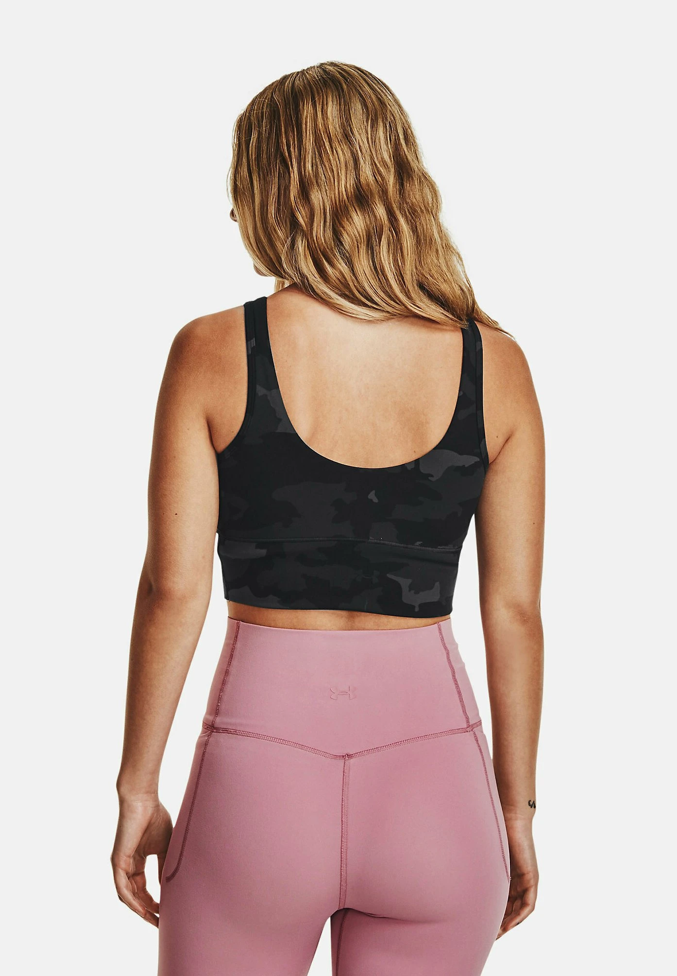 Under Armour Tank Meridian Fitted Printed Crop - Top - Carbon Black - Image 3