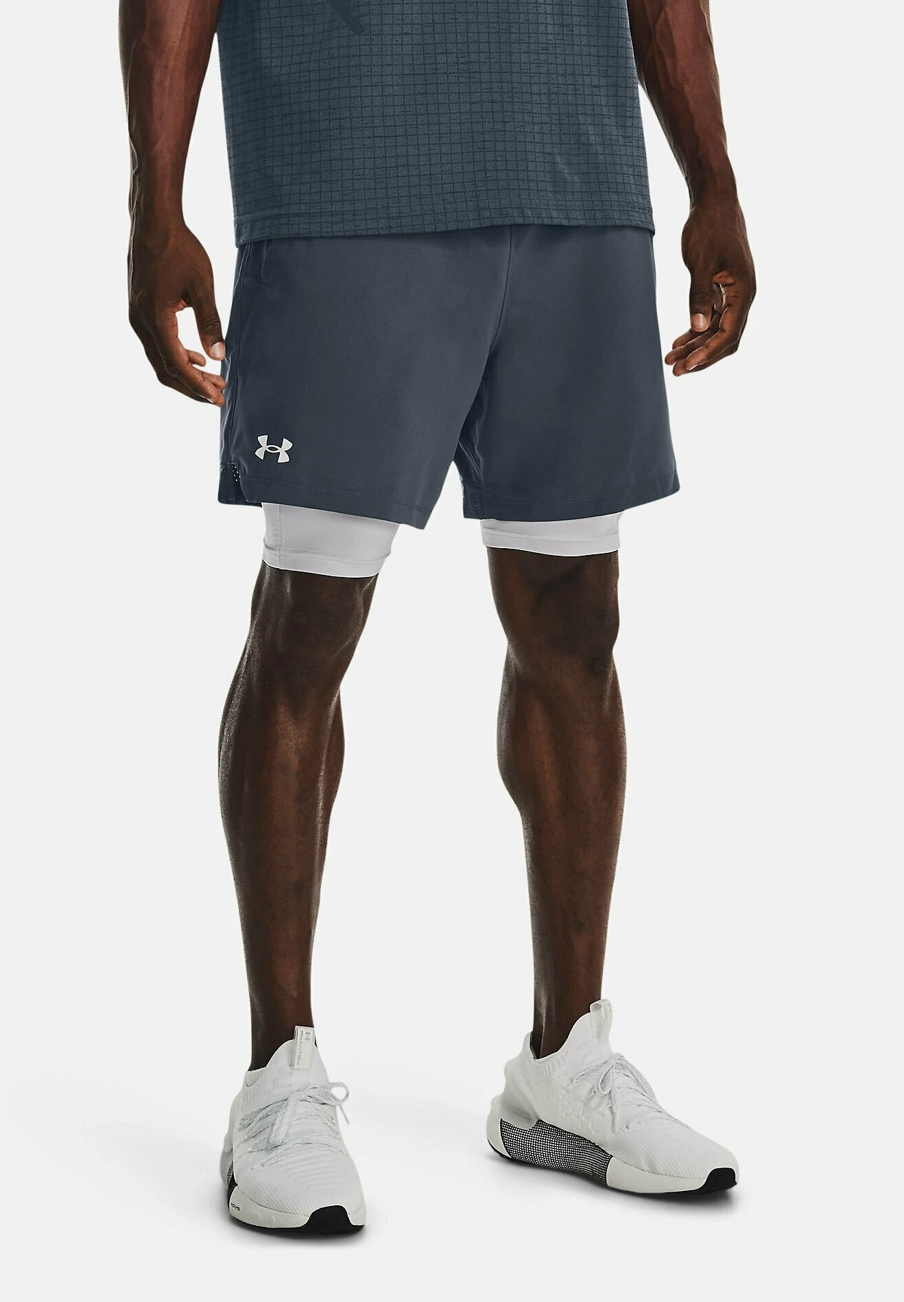 Under Armour Vanish- Sports Shorts - Downpour Gray
