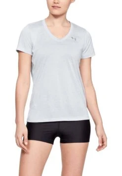 Under Armour Tech Twist - Sports T-Shirt - Halo Gray/ Metallic Silver