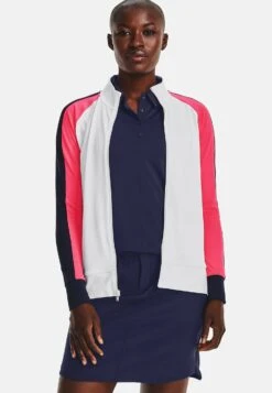 Under Armour Warmup Storm Midlayer Fz - Zip-Up Sweatshirt - White