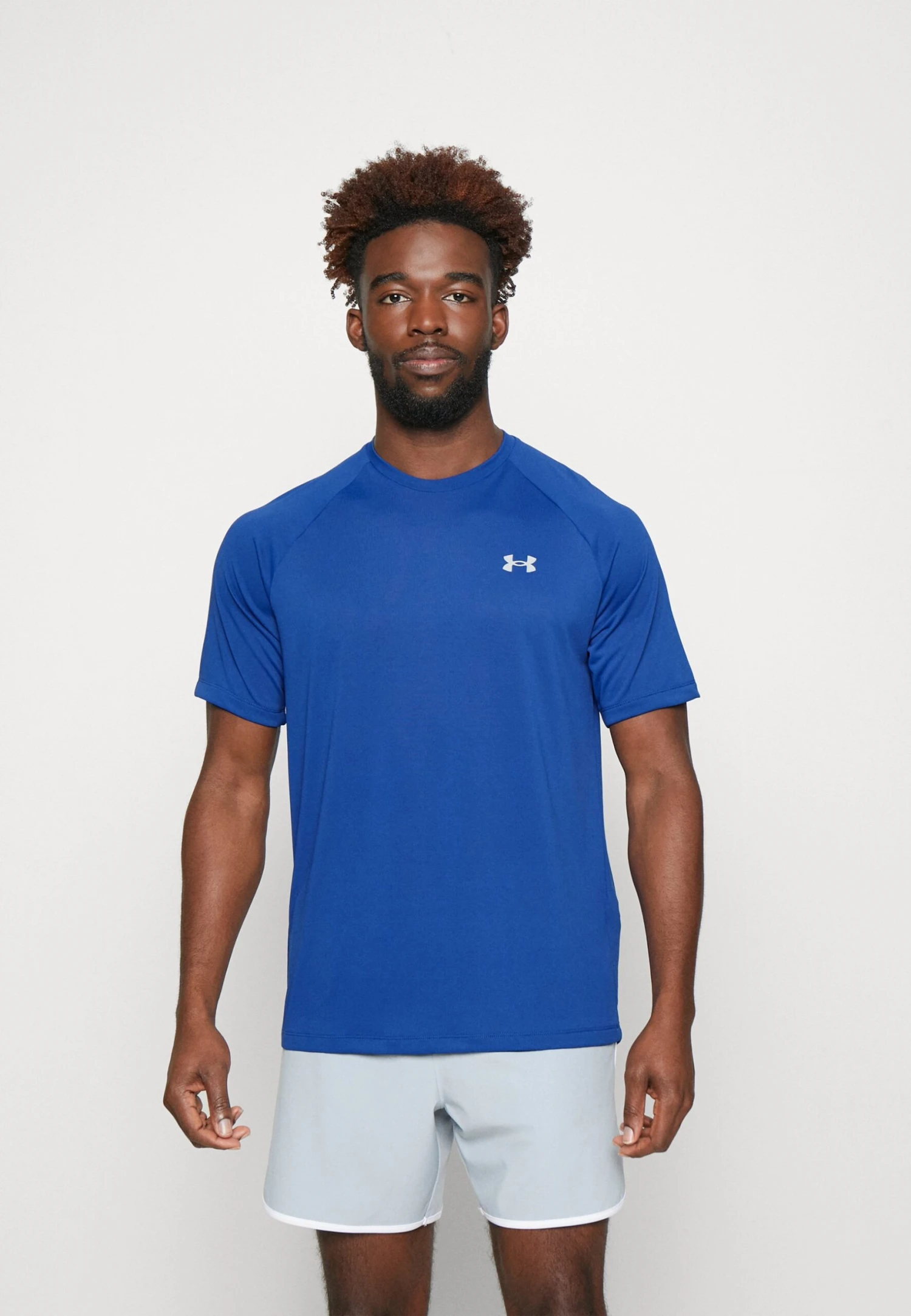 Under Armour Tech Reflective- Sports T-Shirt - Blue Mirage