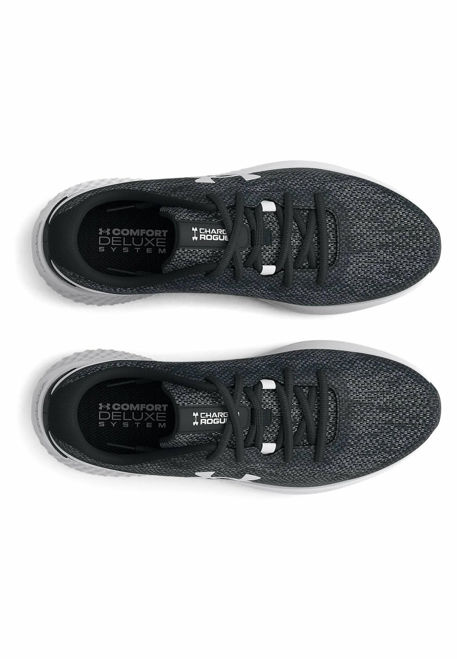 Under Armour Charged Rogue 3 - Neutral Running Shoes - Black - Image 3