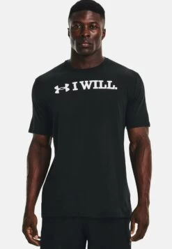 Under Armour I Will - Sports T-Shirt - Black