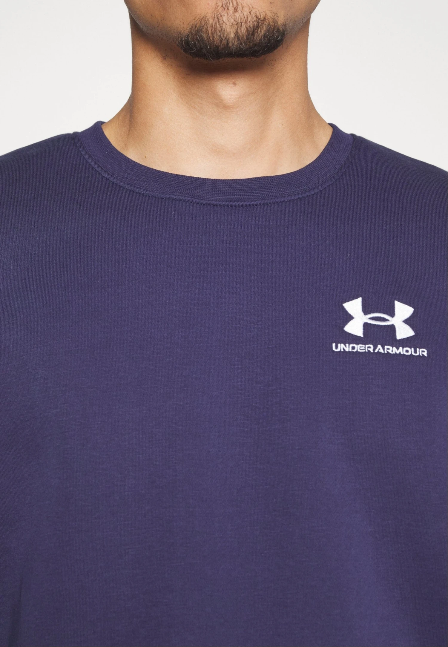 Under Armour Essential Crew - Sweatshirt - Midnight Navy/White - Image 7