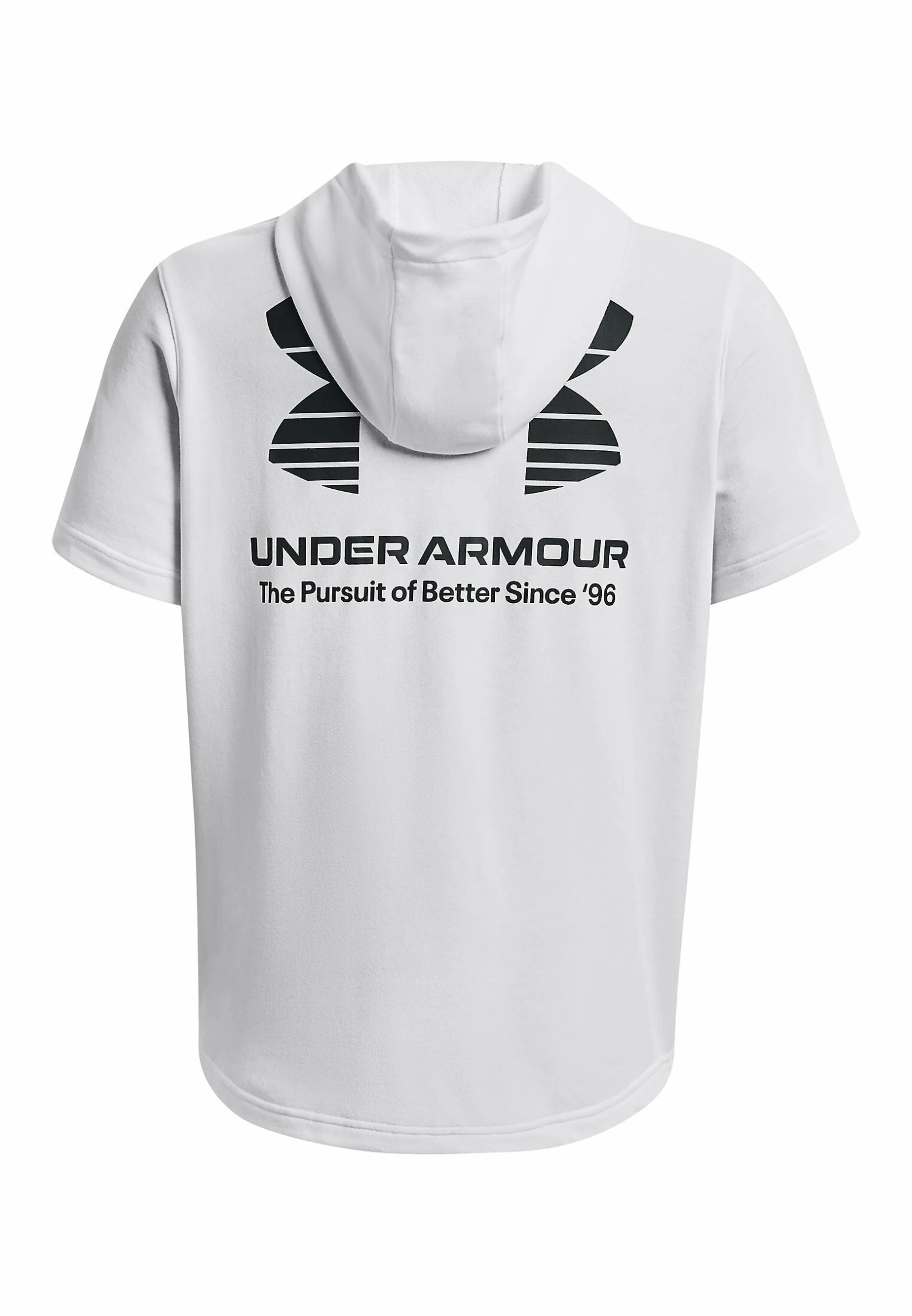 Under Armour Ua Rival Terry Nov Ss- Print T-Shirt - White - Image 5
