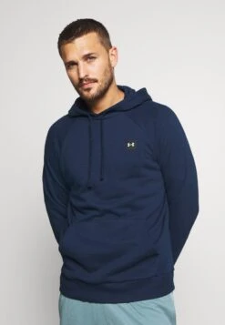 Under Armour Rival Hoodie - Hoodie - Academy/Onyx White