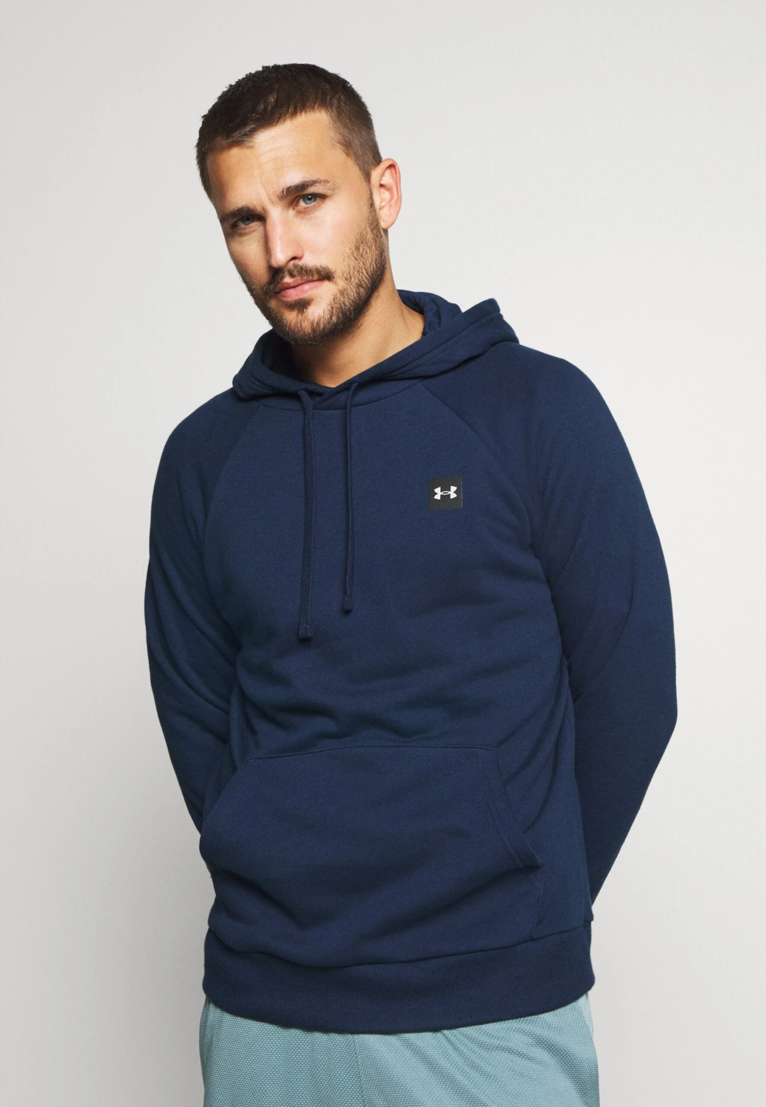 Under Armour Rival Hoodie - Hoodie - Academy/Onyx White