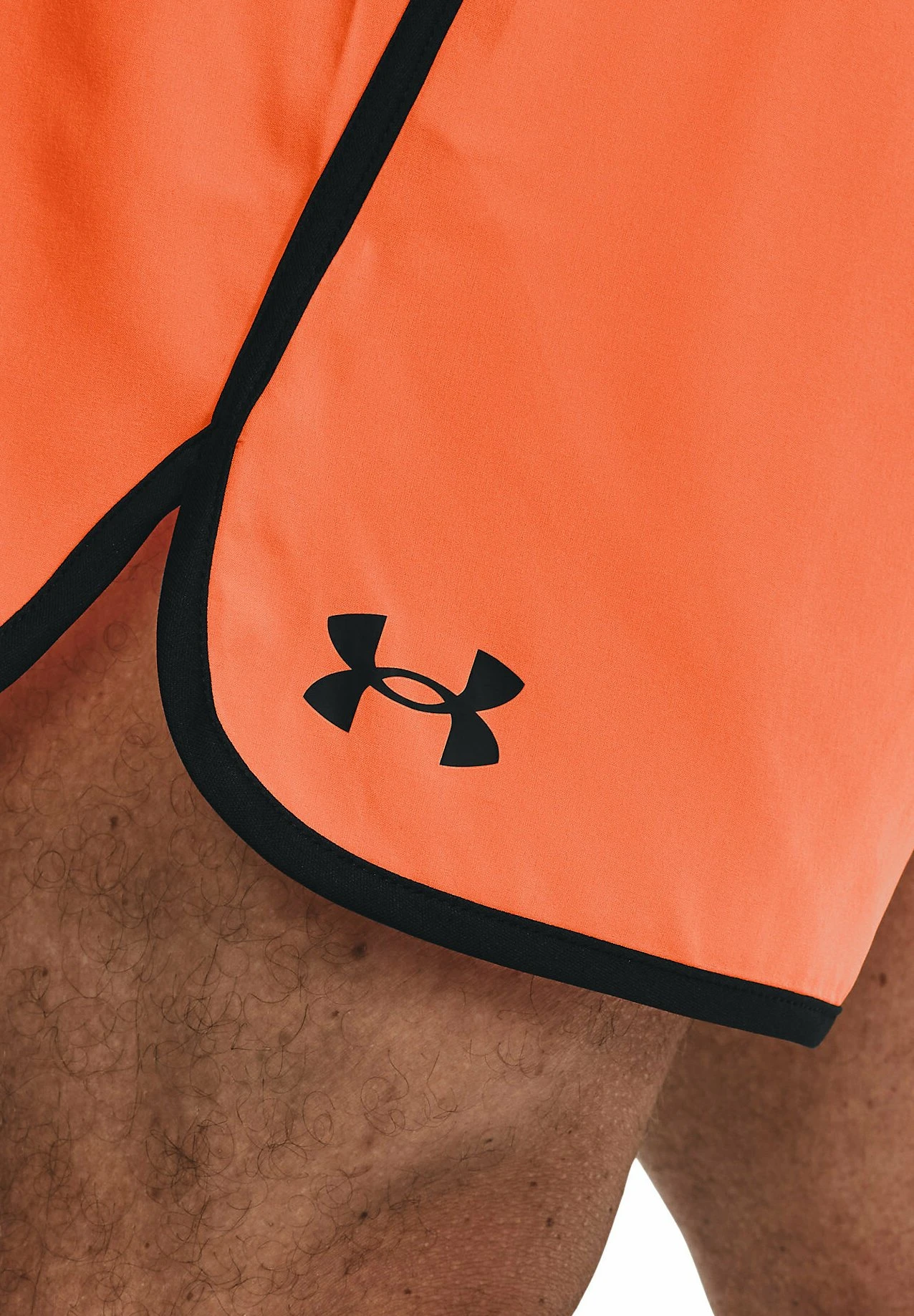 Under Armour Hiit- Sports Shorts - Orange Blast - Image 4