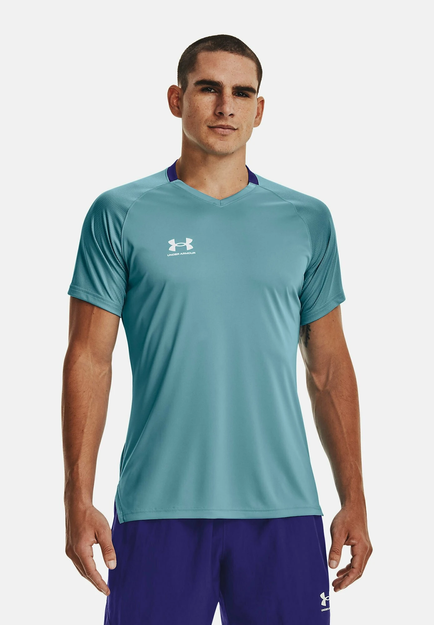 Under Armour ShortsleevesAccelerate- Sports T-Shirt - Glacier Blue