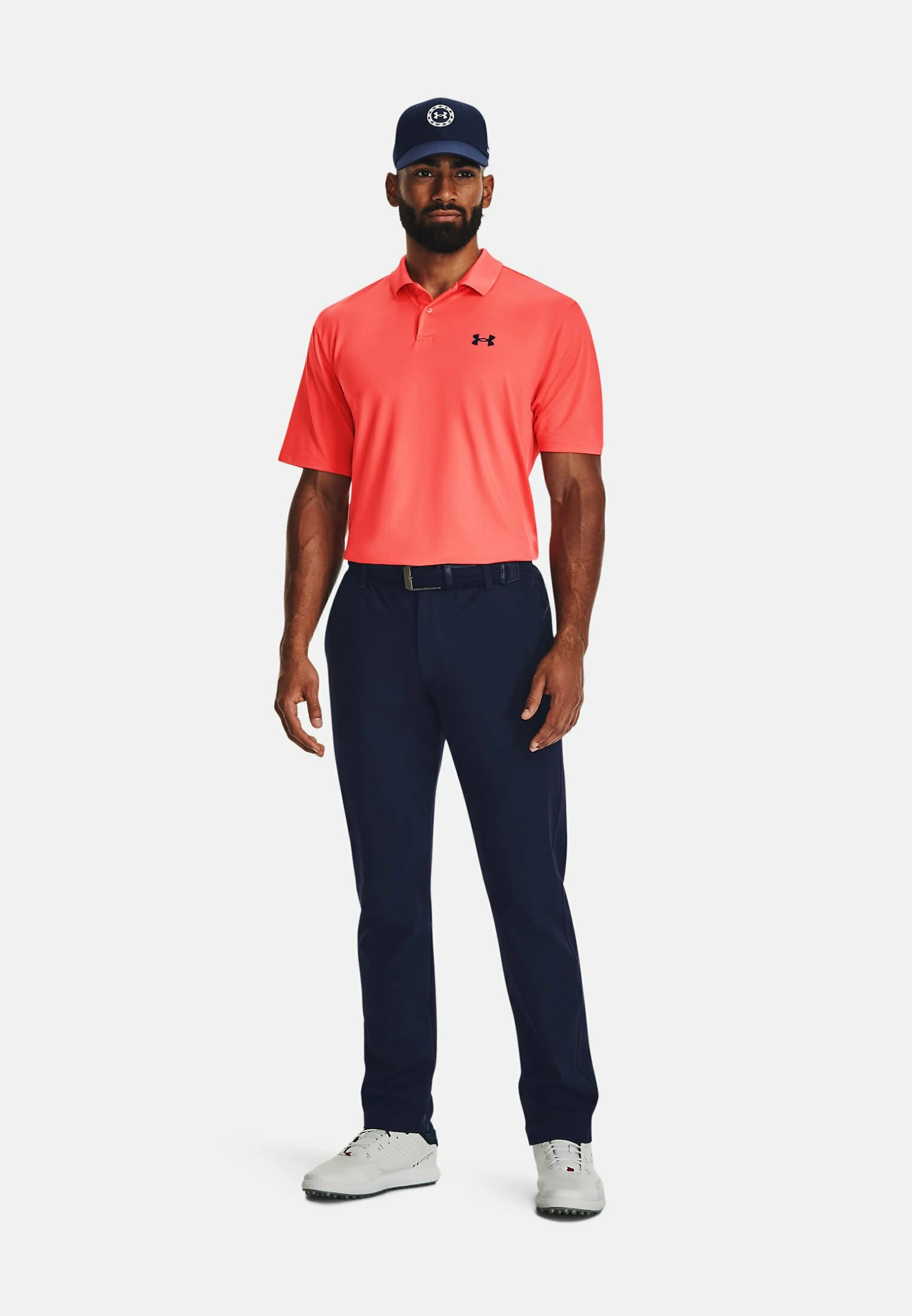 Under Armour Short-Sleeve Ua Performance 3.0 - Polo Shirt -Red - Image 2