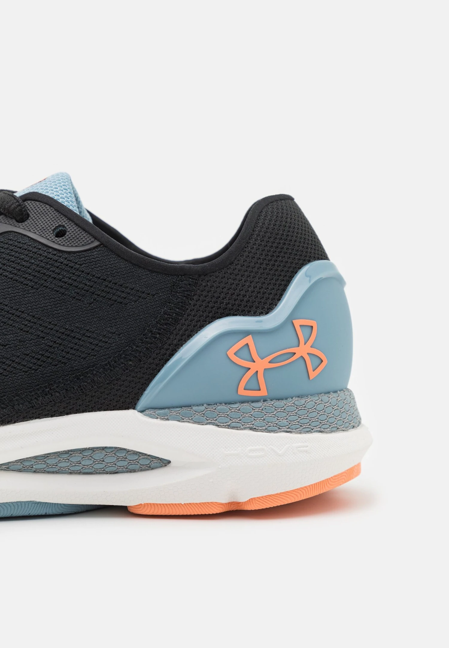 Under Armour Hovr Sonic 6 - Neutral Running Shoes - Black/Blue Granite/Bubble Peach - Image 8