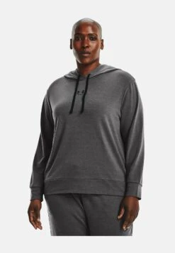 Under Armour Long-Sleeves Rival - Sweatshirt - Jet Gray