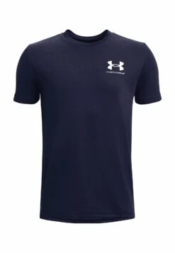 Under Armour Sportstyle Left Chest Ss - Sports T-Shirt - Blue