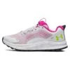 Under Armour Charged Bandit Tr 2 - Trail Running Shoes - Gray Mist/Rebel Pink/Lime Surge