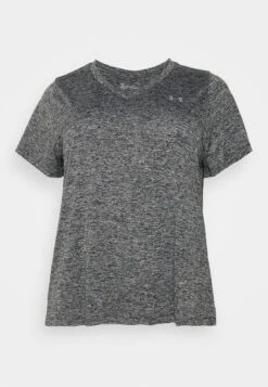 Under Armour Tech Twist - Sports T-Shirt - Black/ Metallic Silver