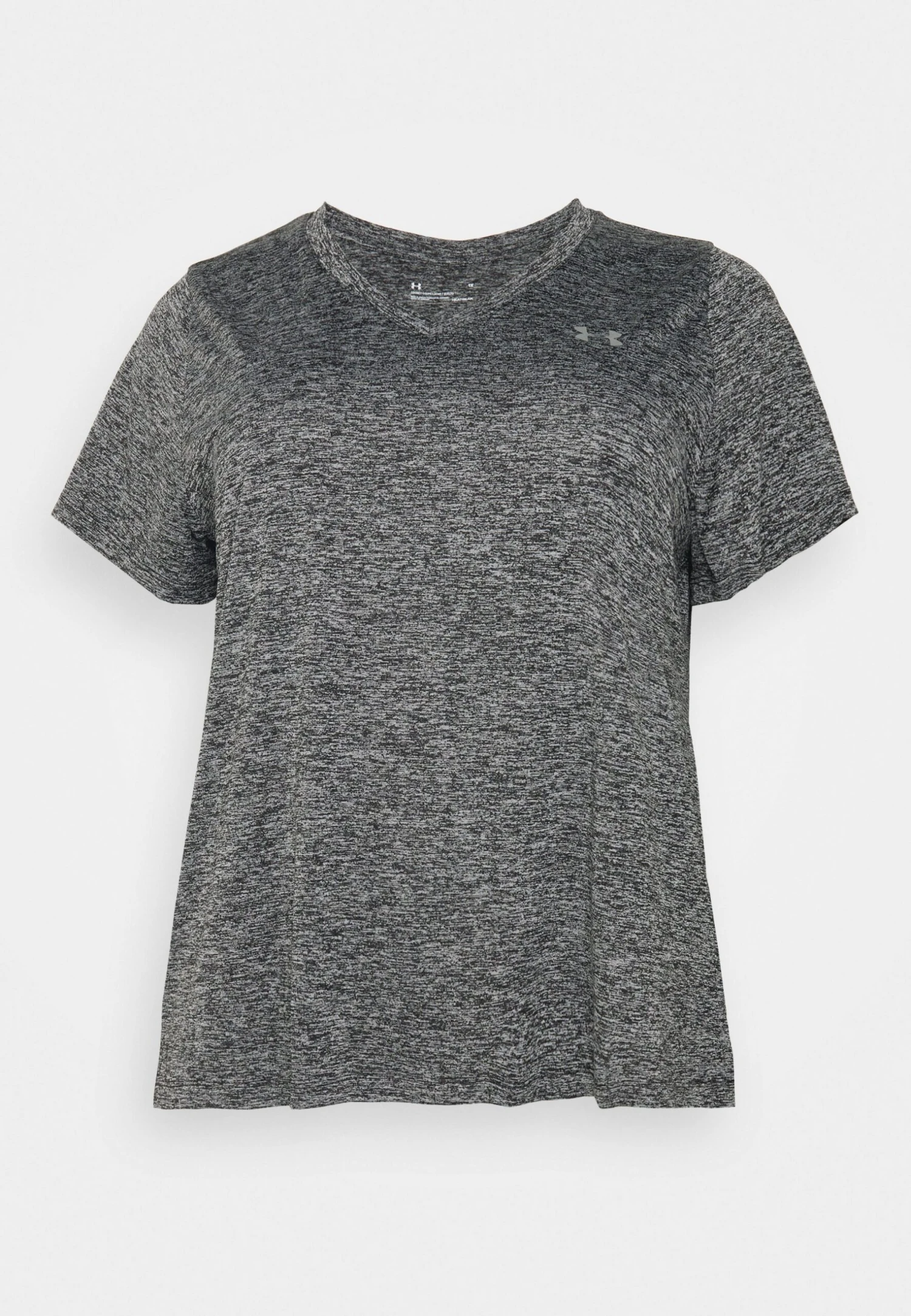 Under Armour Tech Twist - Sports T-Shirt - Black/ Metallic Silver