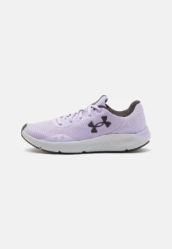 Under Armour Charged Pursuit 3 Tech - Neutral Running Shoes - Purple/Jet Gray