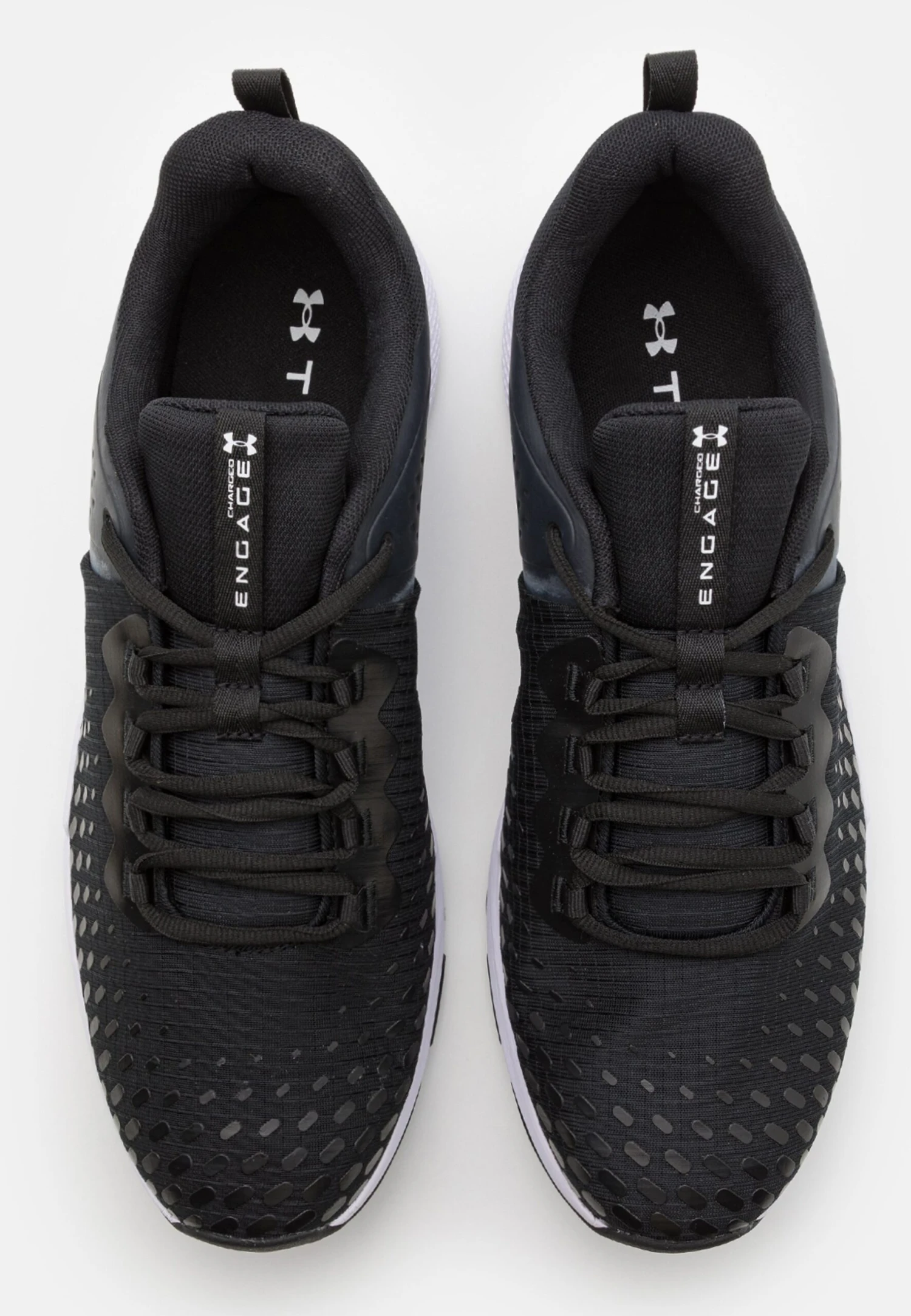 Under Armour Charged Engage 2 - Training Shoe - Black/White - Image 3