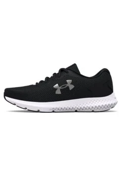 Under Armour Charged Rogue 3 - Neutral Running Shoes - Black/Metallic Silver