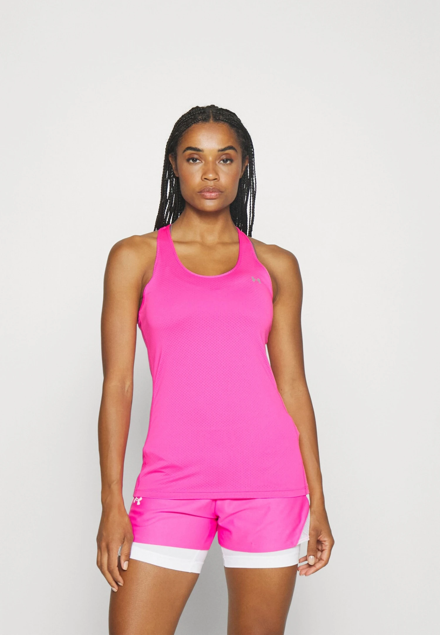 Under Armour Racer Tank - Top - Rebel Pink/Iridescent