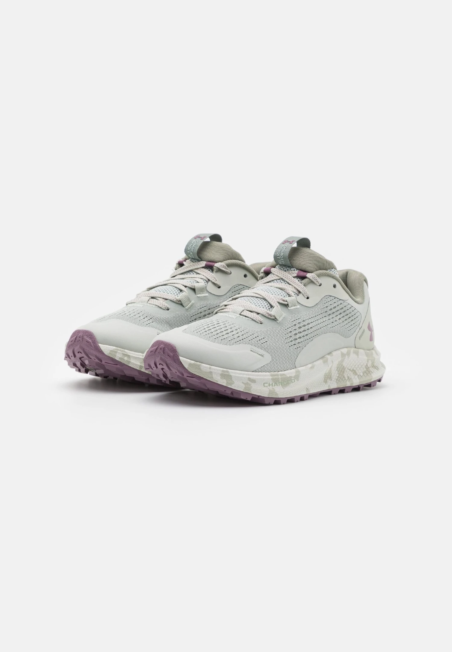 Under Armour Charged Bandit Tr 2 - Trail Running Shoes - Olive Tint/Grove Green/Misty Purple - Image 2