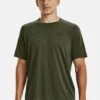Under Armour Novelty Tech 2.0 Trainings - Print T-Shirt - Marine Od Green