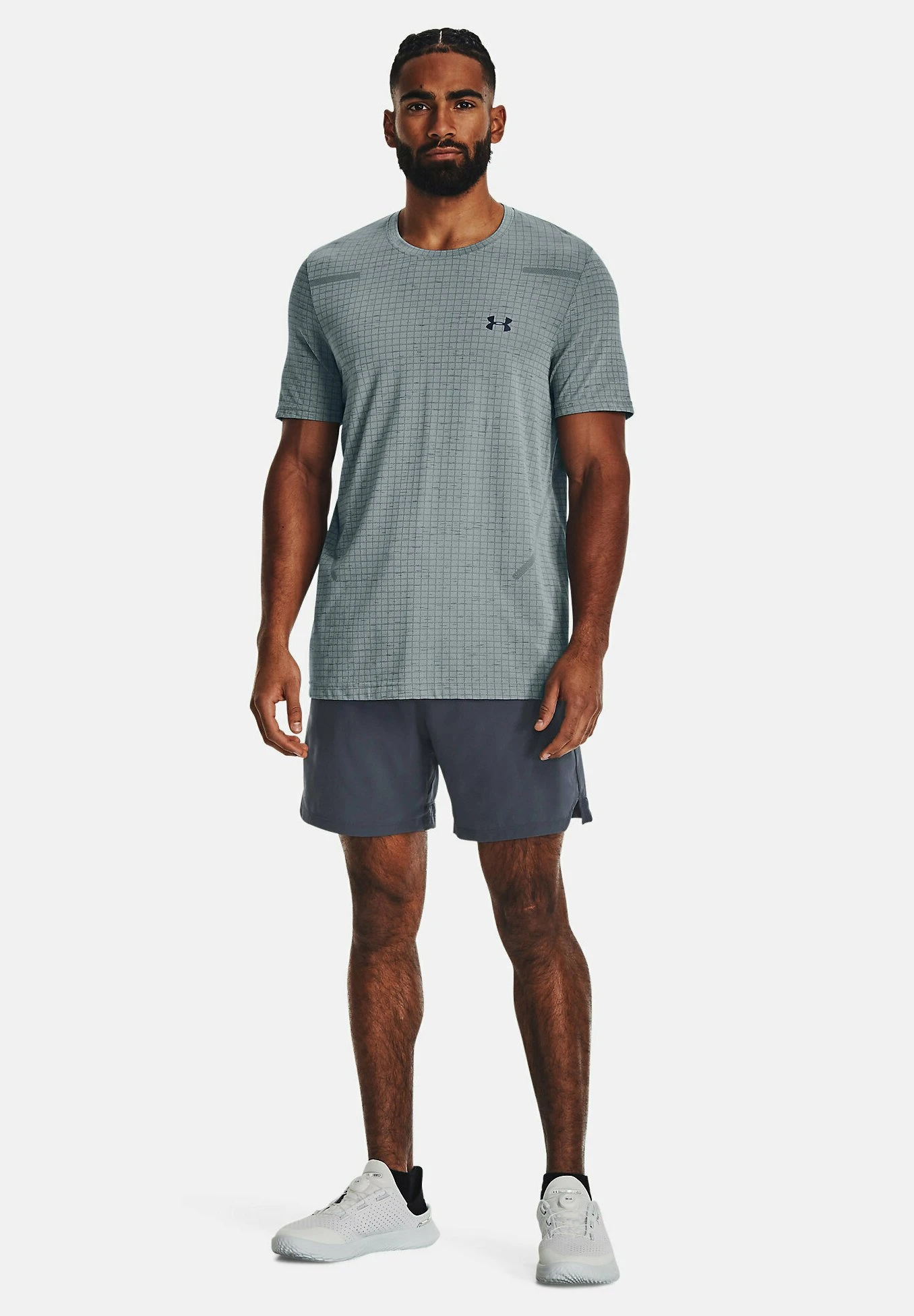 Under Armour Vanish - Sports Shorts - Downpour Gray - Image 2