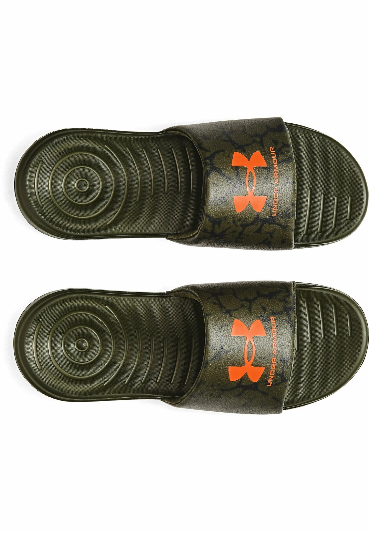 Under Armour Ansa Graphic - Pool Slides - Marine Od Green - Image 3