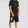 Under Armour Rival Big Logo - Sports Shorts - Black