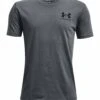 Under Armour Sportstyle Left Chest Ss - Sports T-Shirt - Pitch Gray