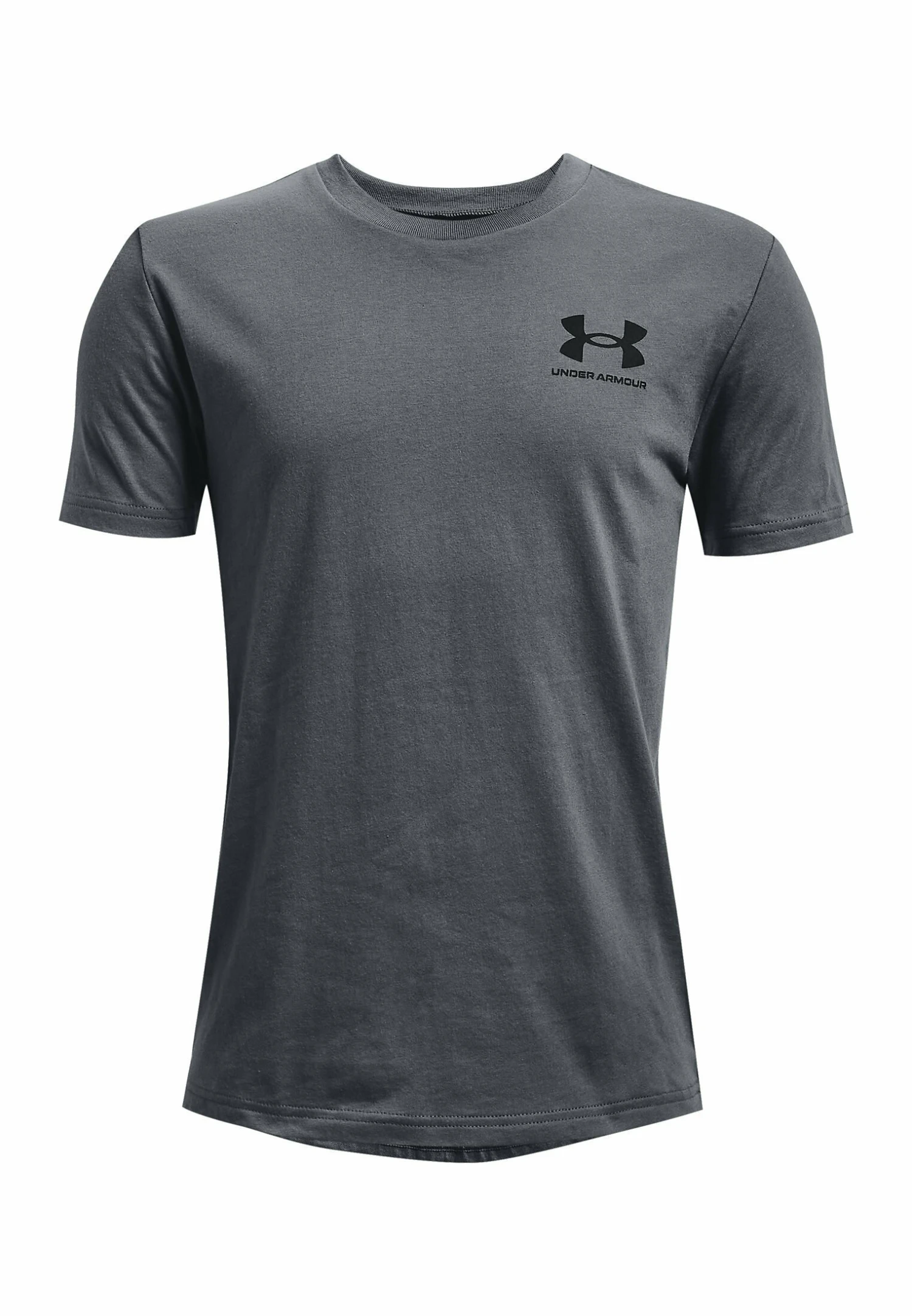Under Armour Sportstyle Left Chest Ss - Sports T-Shirt - Pitch Gray