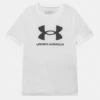 Under Armour Logo - Print T-Shirt - White