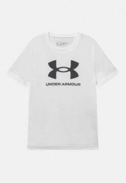 Under Armour Logo - Print T-Shirt - White